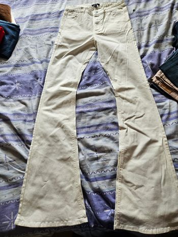 Pantalon blanc kiabi