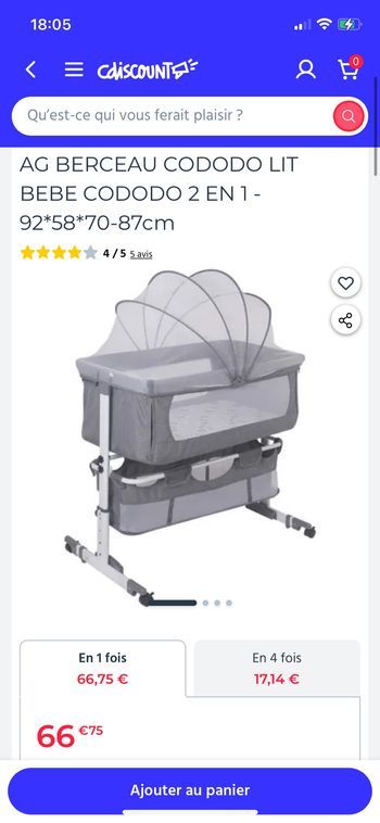 Lit cododo bébé