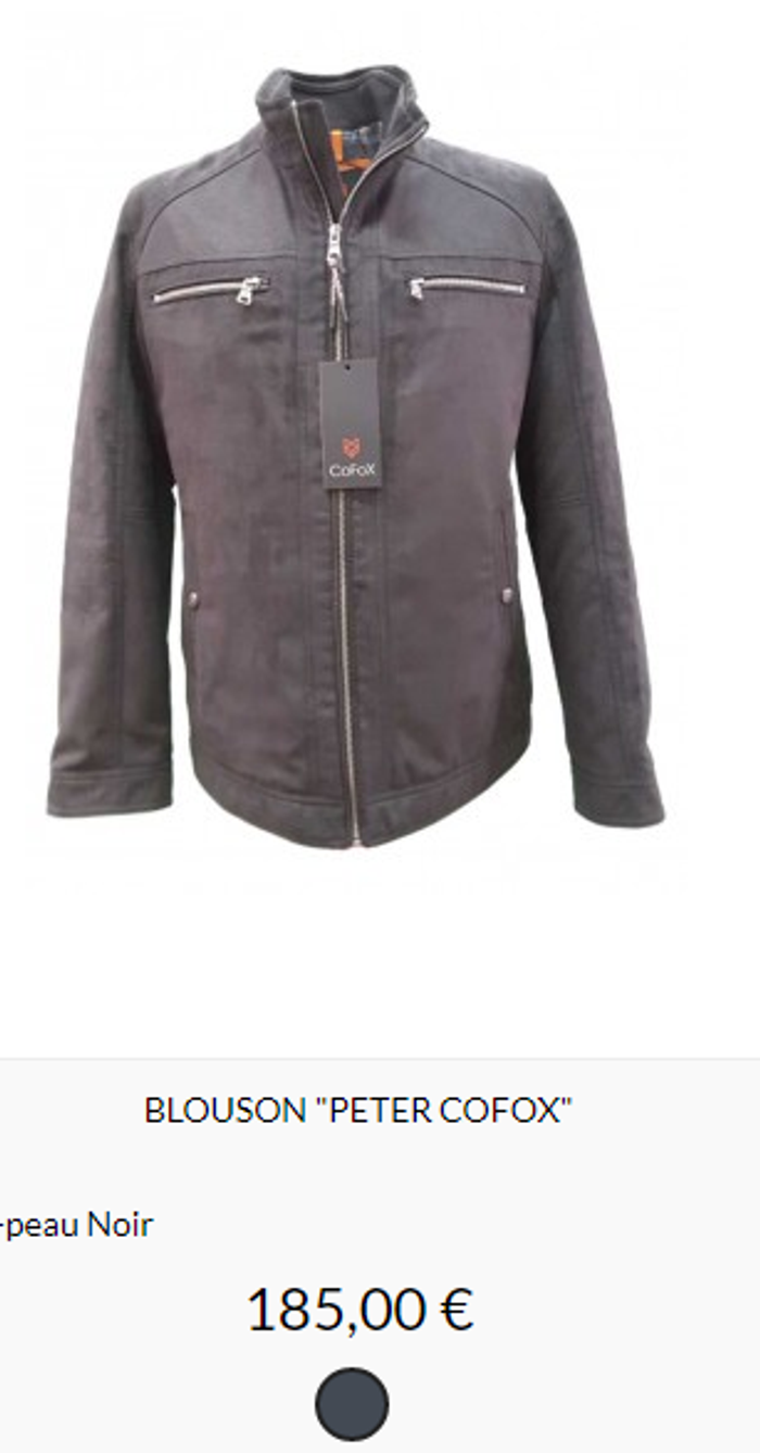 Blouson homme marque cofox intérieur matelassé T 54 (état proche du neuf) - photo numéro 10