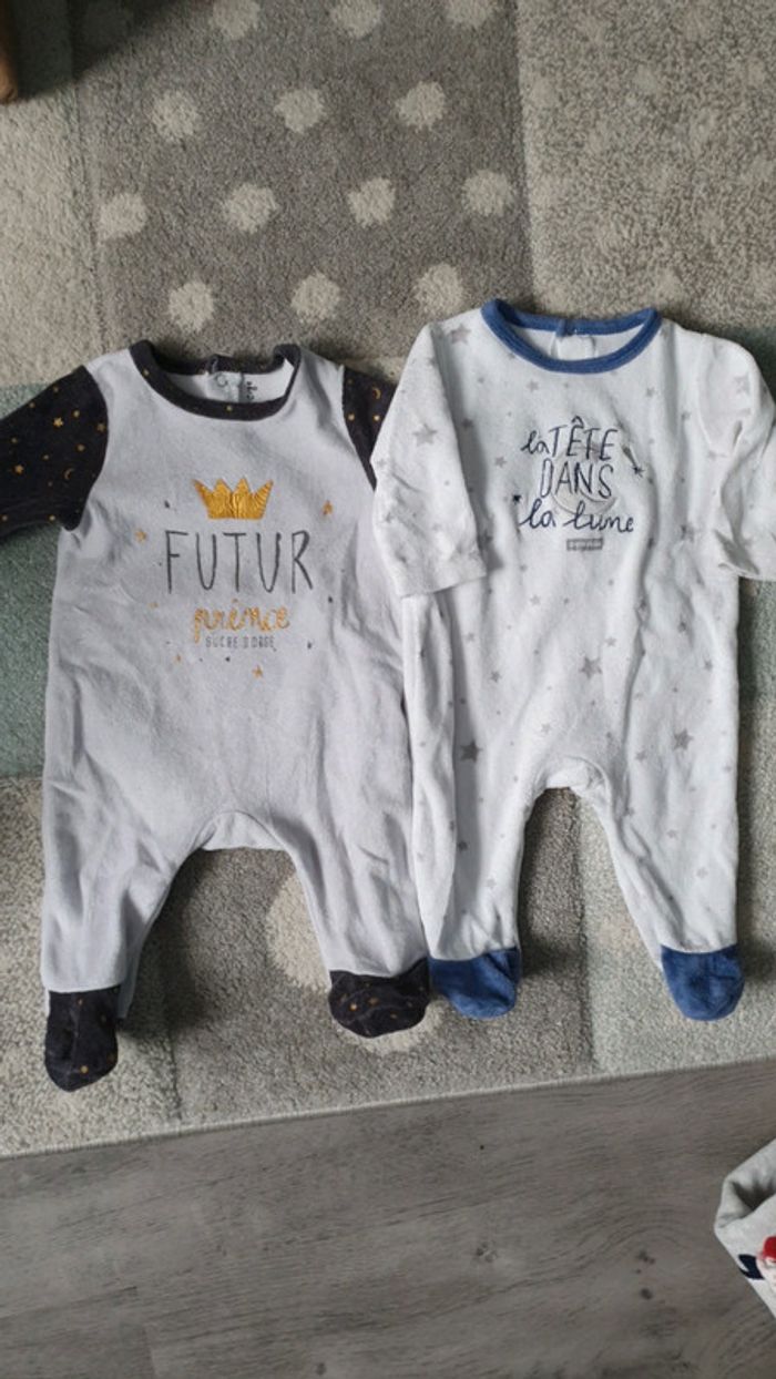 Lot pyjama Sucre d'orge 3 mois