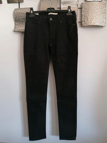 Jean noir quality Clothing 711 Skinny Levi's Premium W26 L30