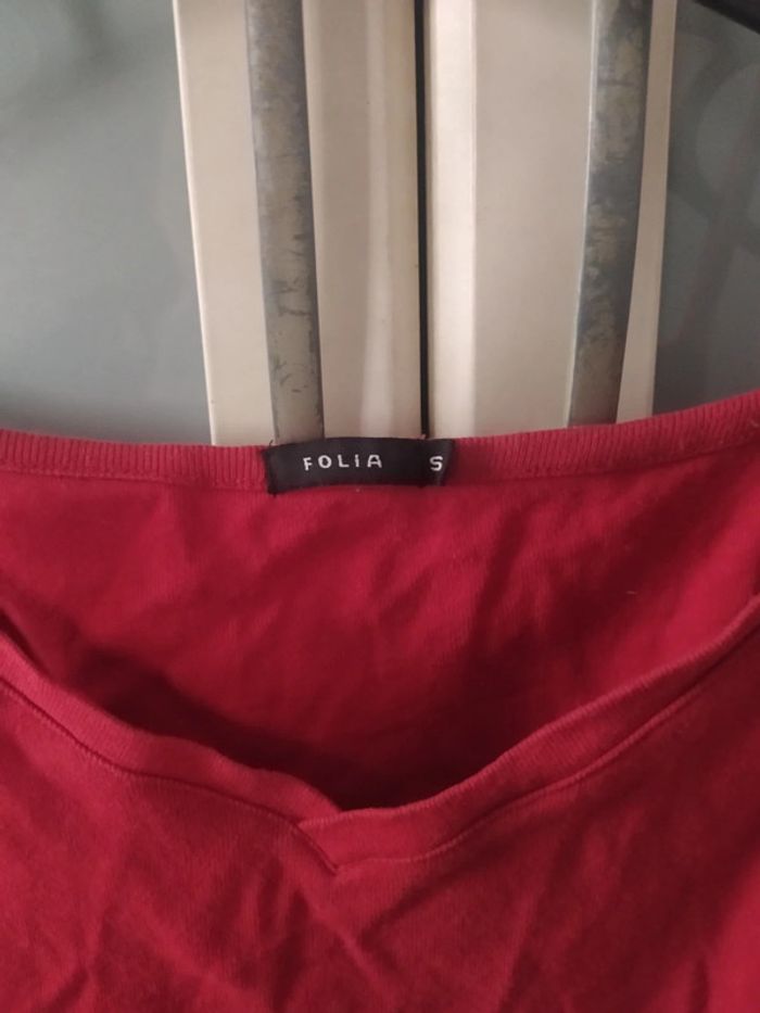 Débardeur rouge - photo numéro 2