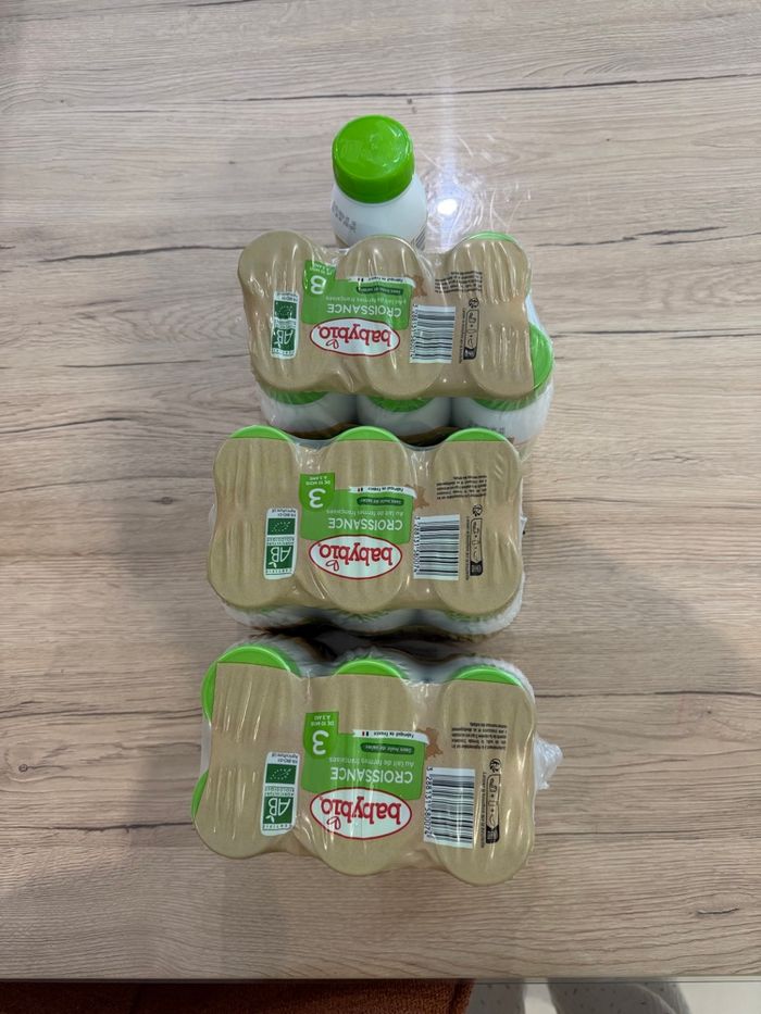 Lait babybio croissance