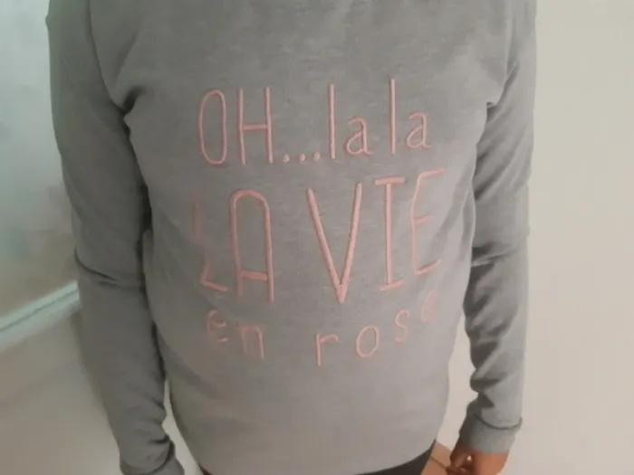 Pull long gris - photo numéro 2