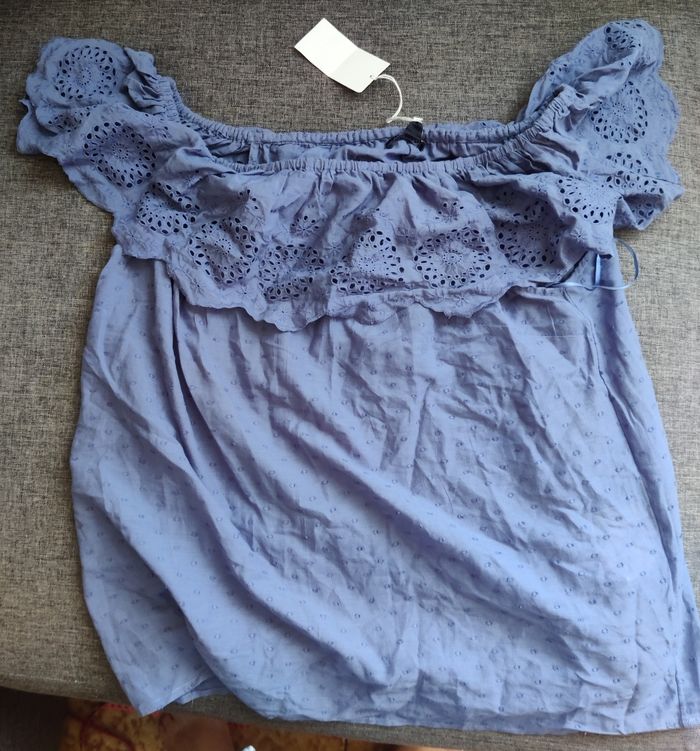 Blouse épaules dénudées 46/48 - photo numéro 3