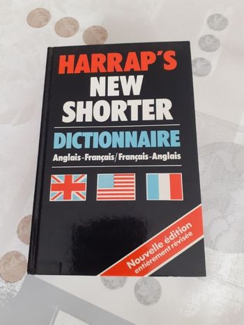 Dictionnaire anglais - français / français- anglais Harrap's New Shorter
