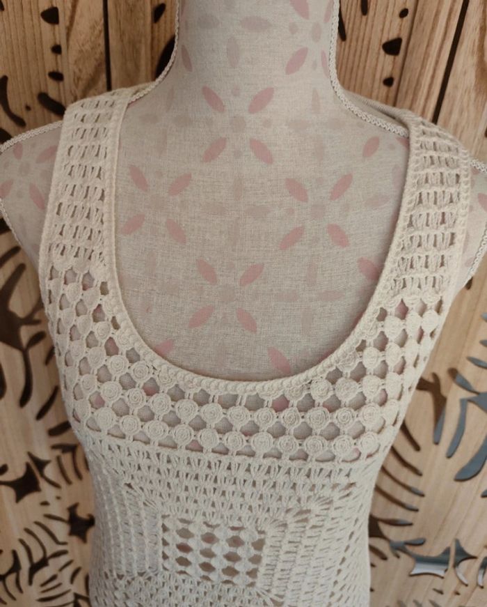 Débardeur crochet Taille M Mng - photo numéro 7