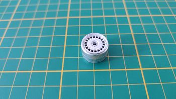 Jante seule pièce détachée miniature Burago BBurago Bugatti EB110 1991 1/24 #B75