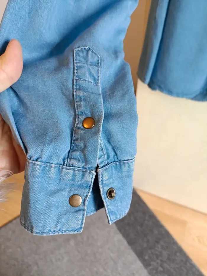 Chemise en jean 40 - photo numéro 5