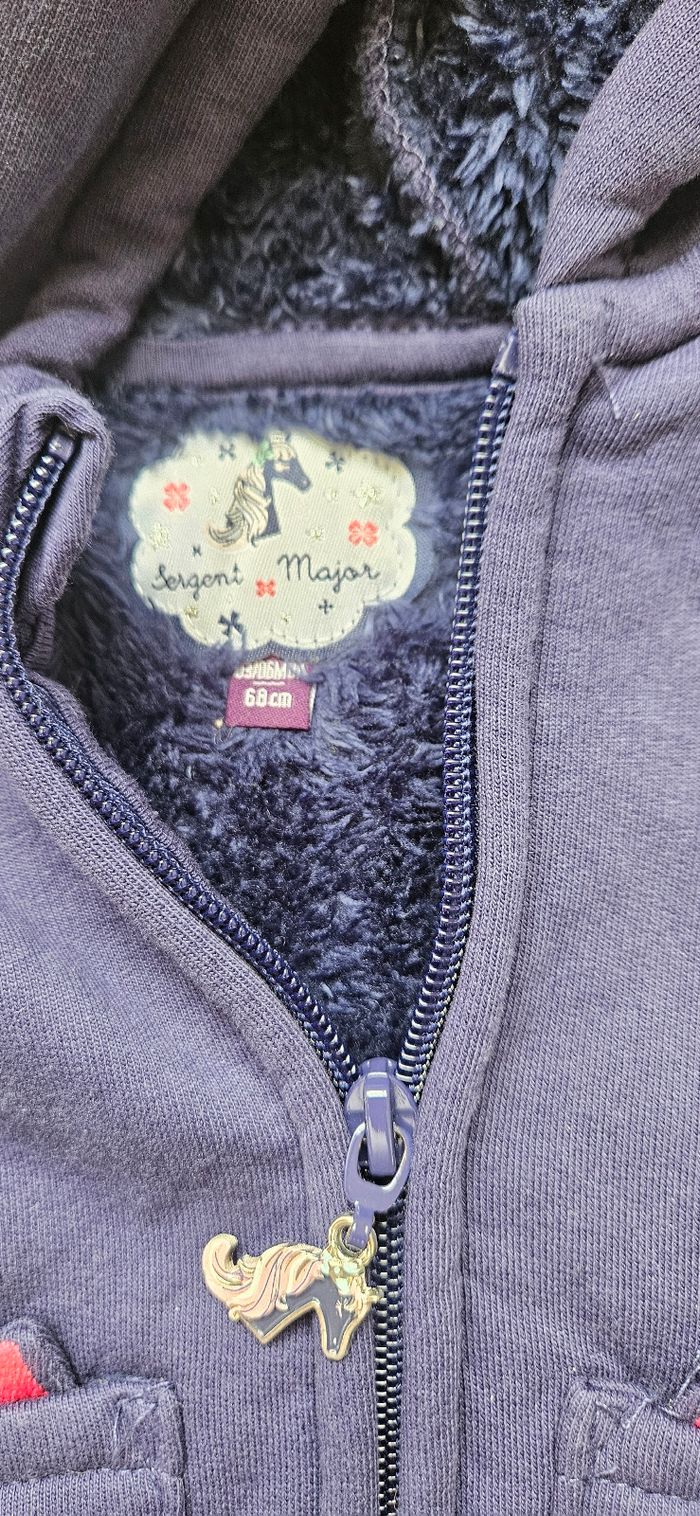 Veste chaude sergent major 6 mois - photo numéro 2