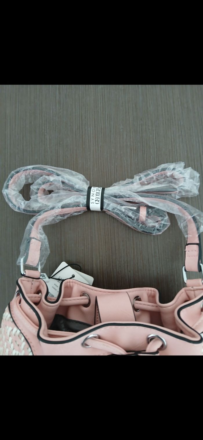 Sac a main rose synonyme Georges rech - photo numéro 3