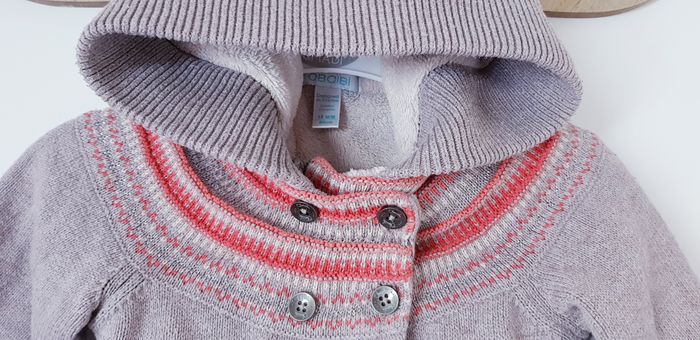 🍂 Gilet fourré à capuche - Obaibi - 18 mois 🍂 - photo numéro 5
