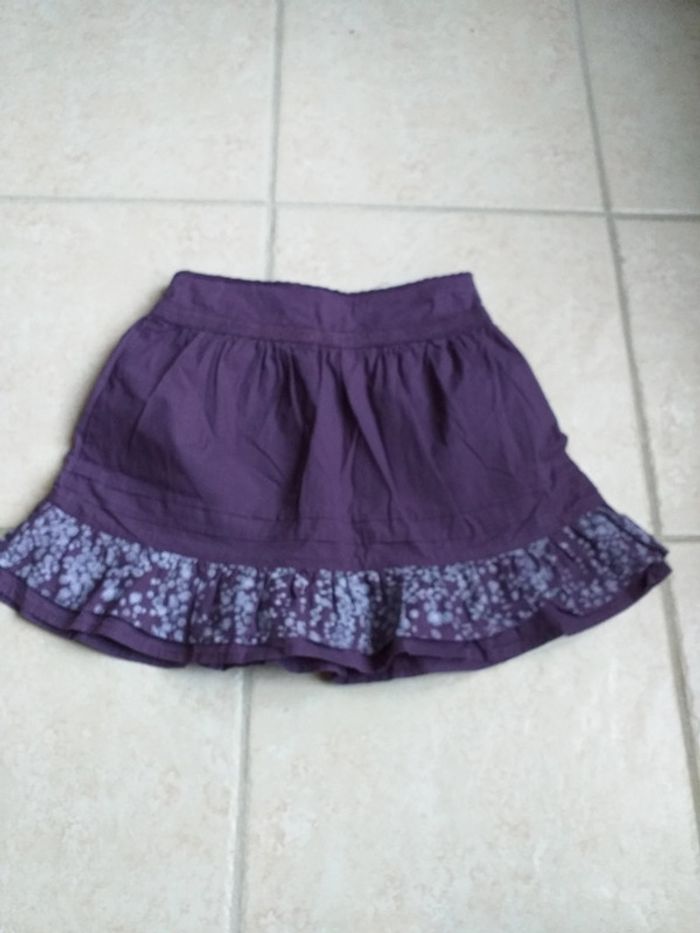 Jupe violette 5 ans