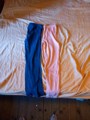 2 leggings 8 ans