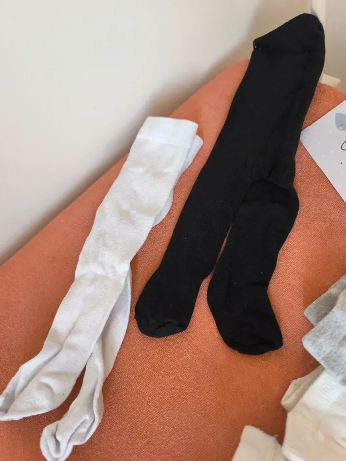 Lot de collants 0-12 mois - photo numéro 4