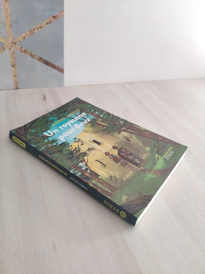 Livre jeunesse un royaume pour deux souris noire Syros Ledun - photo numéro 2