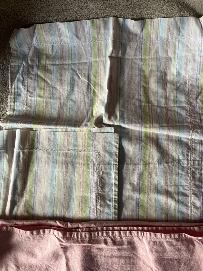 Lot drap et taies d’oreillers bébé - photo numéro 5