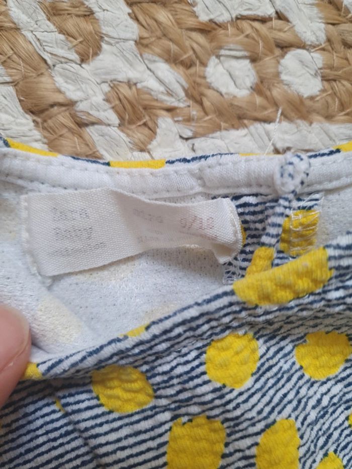 Combinaison plus robe zara taille 9/12 mois - photo numéro 6