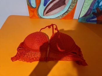 Soutien gorge rouge