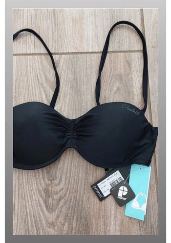 Haut de maillot de bain noir bandeau MM deelite BCUP mix and match Taille S Protest