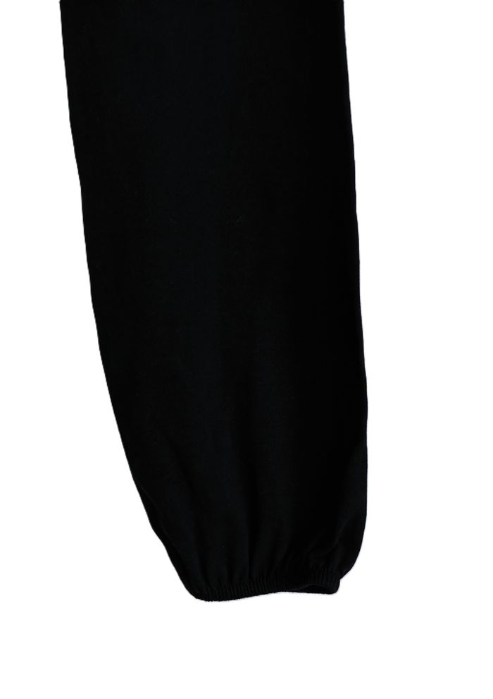 T shirt noir manches longues. Fronces. Camaïeu. Taille S - photo numéro 5