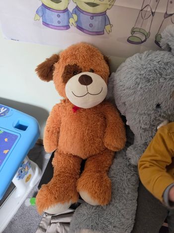 Peluche ours brun 