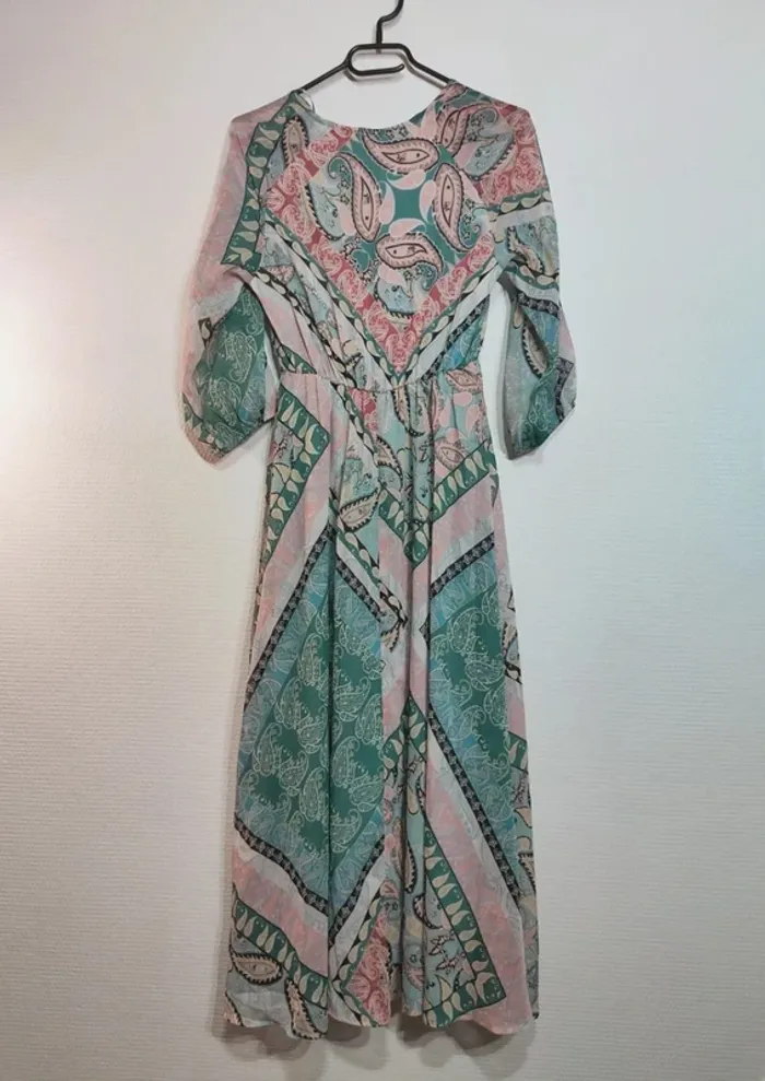 Robe midi longue colorée - Orsay - 32 - photo numéro 2