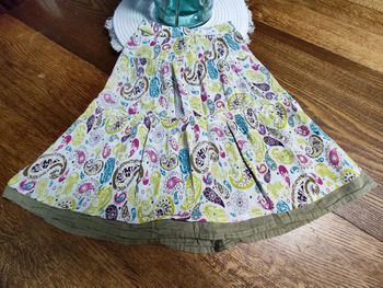 🌺jupe longue vert Baudet 6 ans🌺