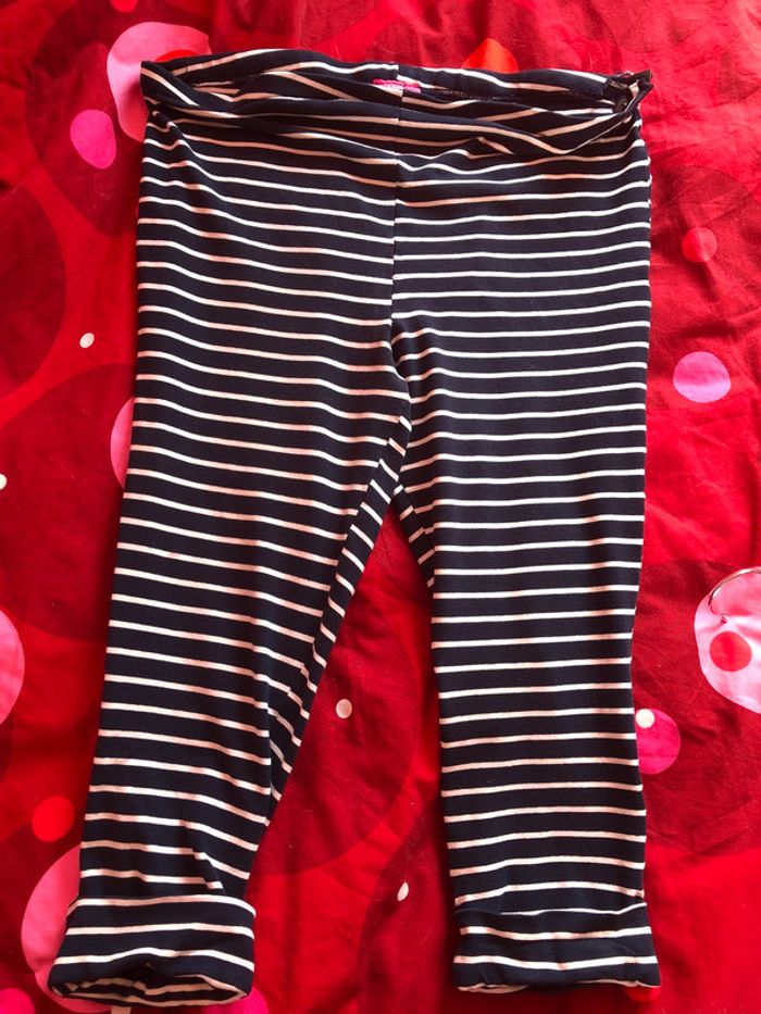 Legging rayé