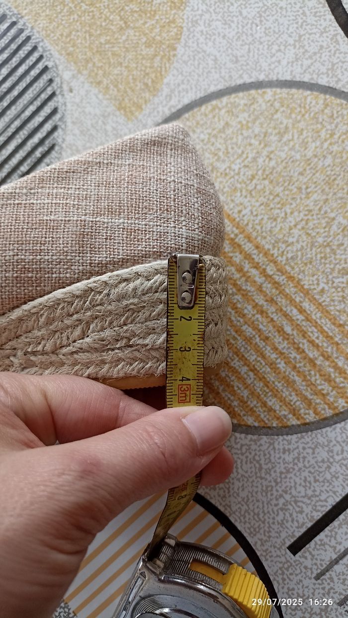 Chaussure femme talon compensé 38 NEUVE - photo numéro 5