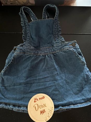 Robe jean storytelling 24mois