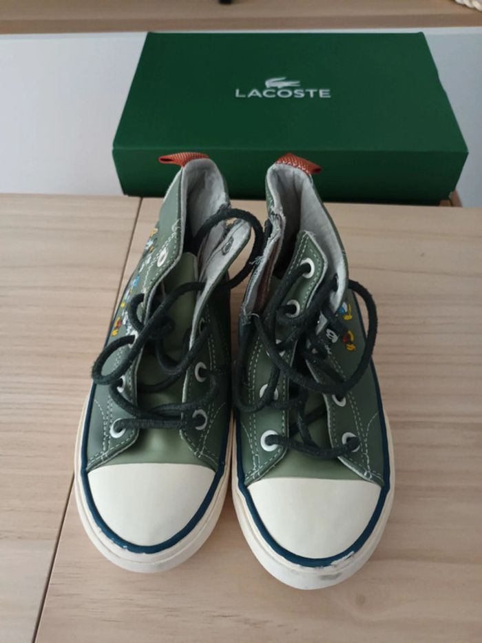 Paire de tennis montantes avec fermeture éclair Zara Mickey pointure 28 - photo numéro 2