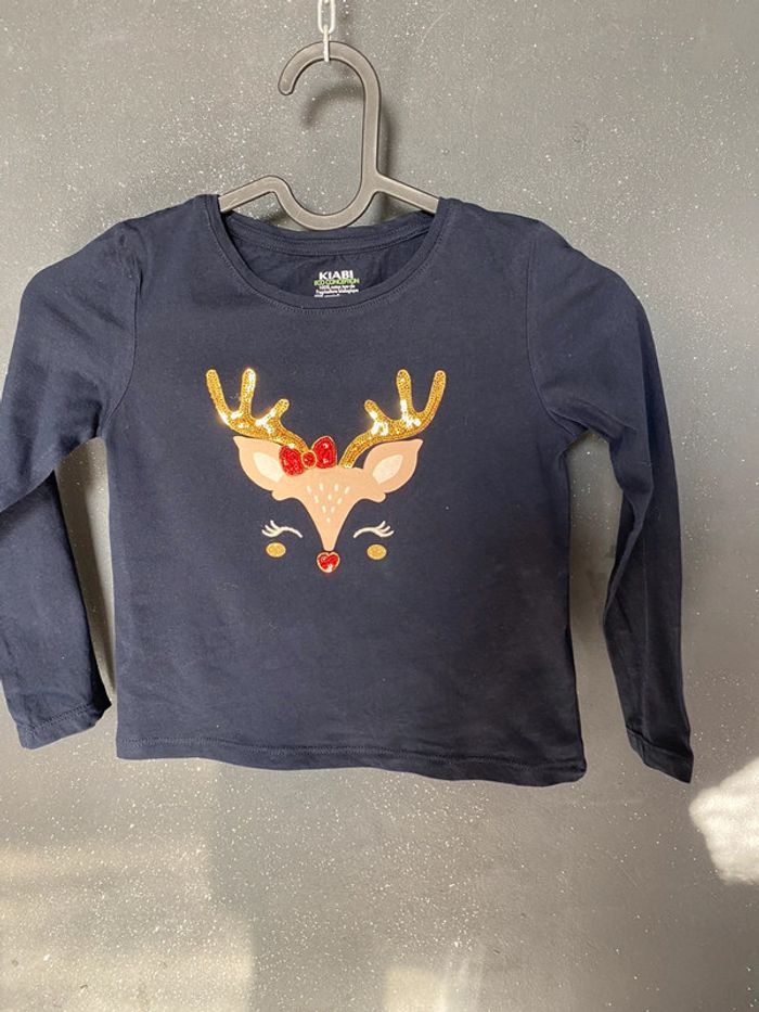 Lot 2 tee-shirts de Noël Jules et kiabi fille ou garçon - photo numéro 5