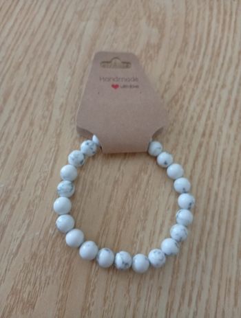 Howlite bracelet en pierres naturelles standard 