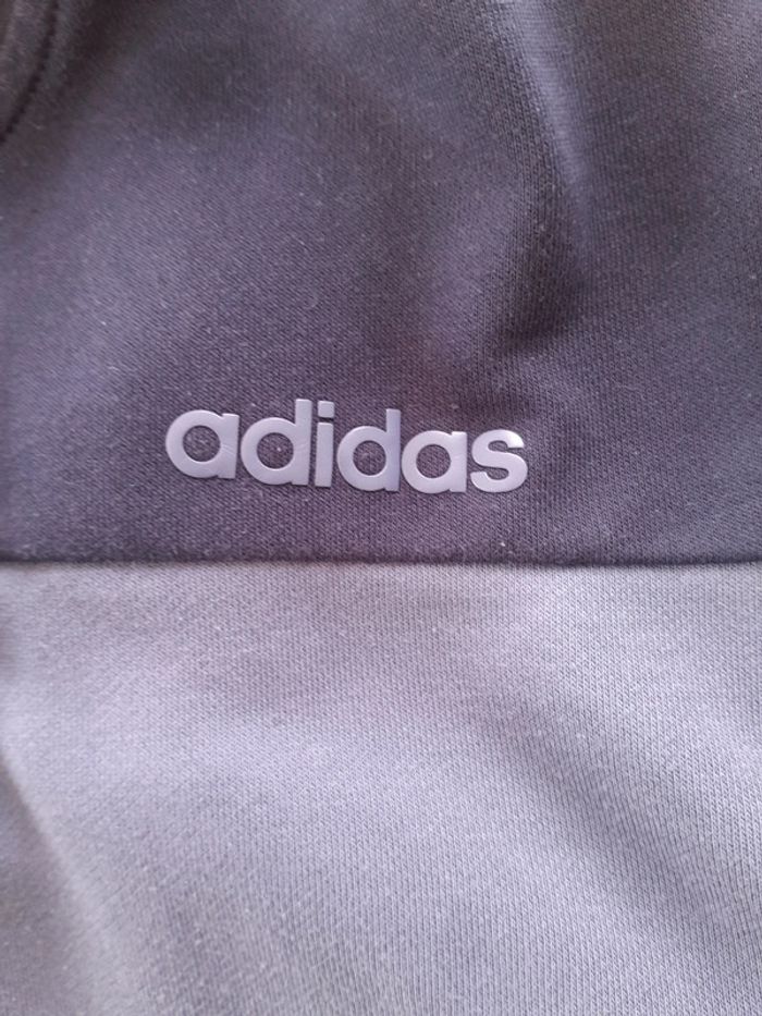 Veste sweat capuche zip Adidas taille XL modèle 2019 - photo numéro 12