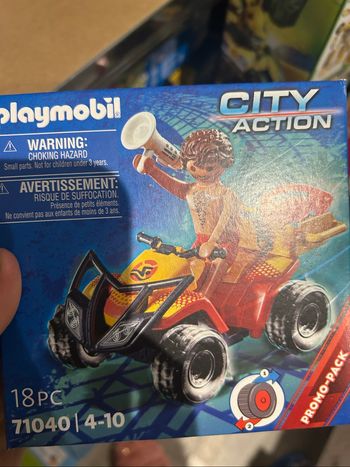 71040 Playmobil City Action Sauveteur en mer et Quad