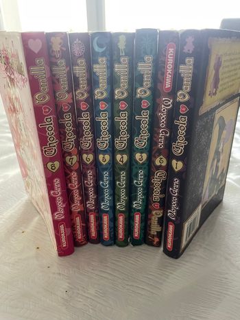 Lot mangas chocolat vanille