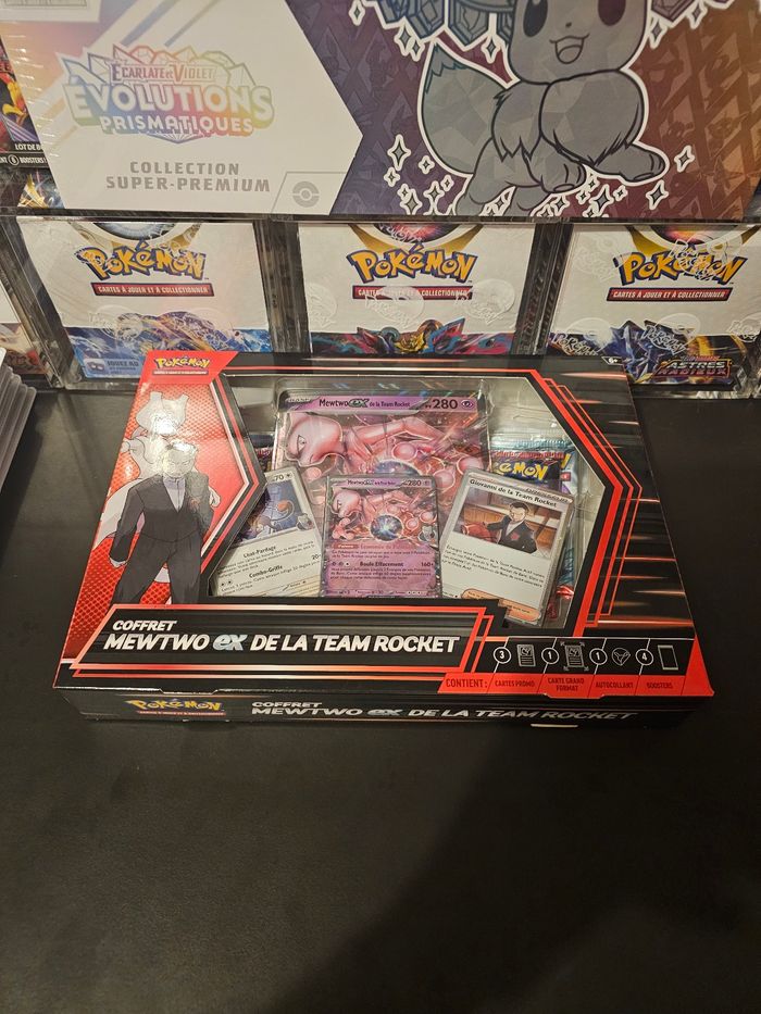 6 blister ev10 + 1 coffrets mewtwo - photo numéro 2