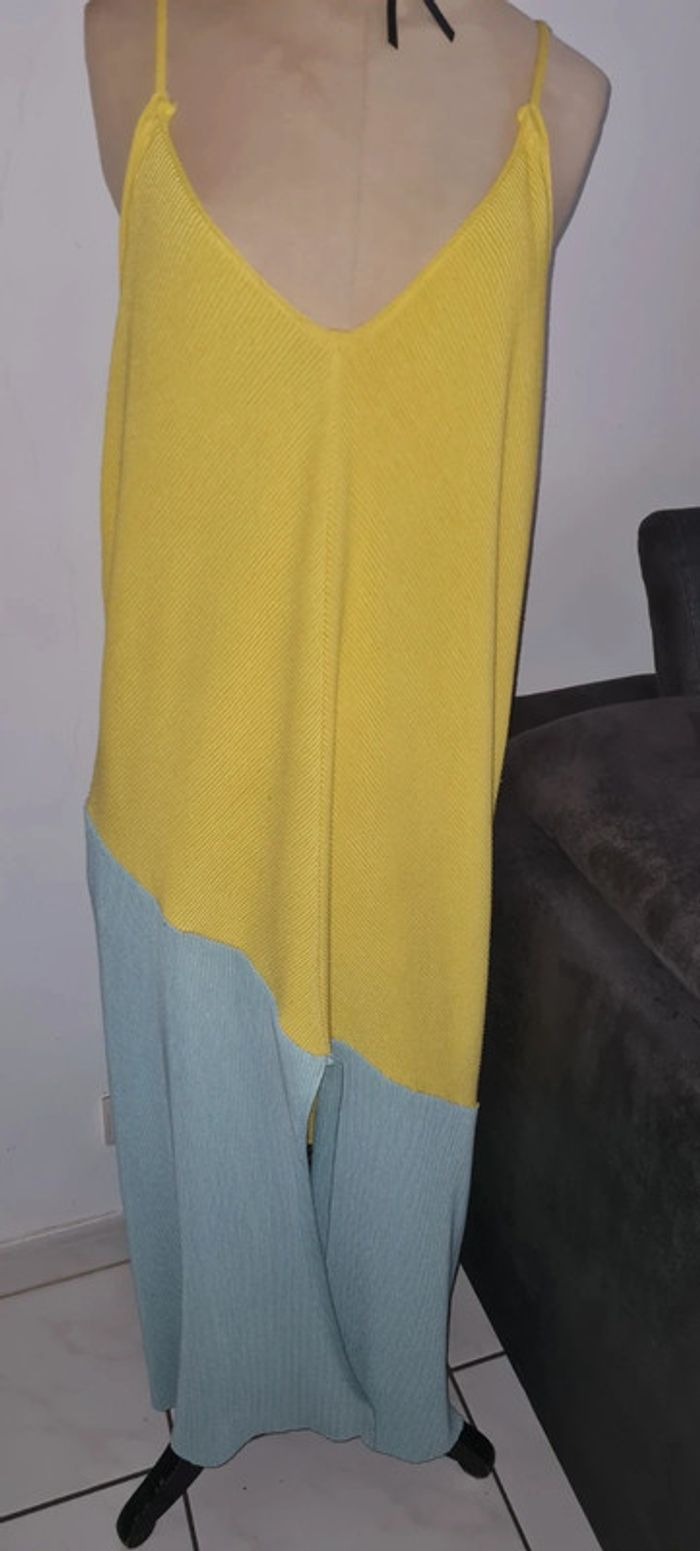 Robe vestido longue abito zara M vintage