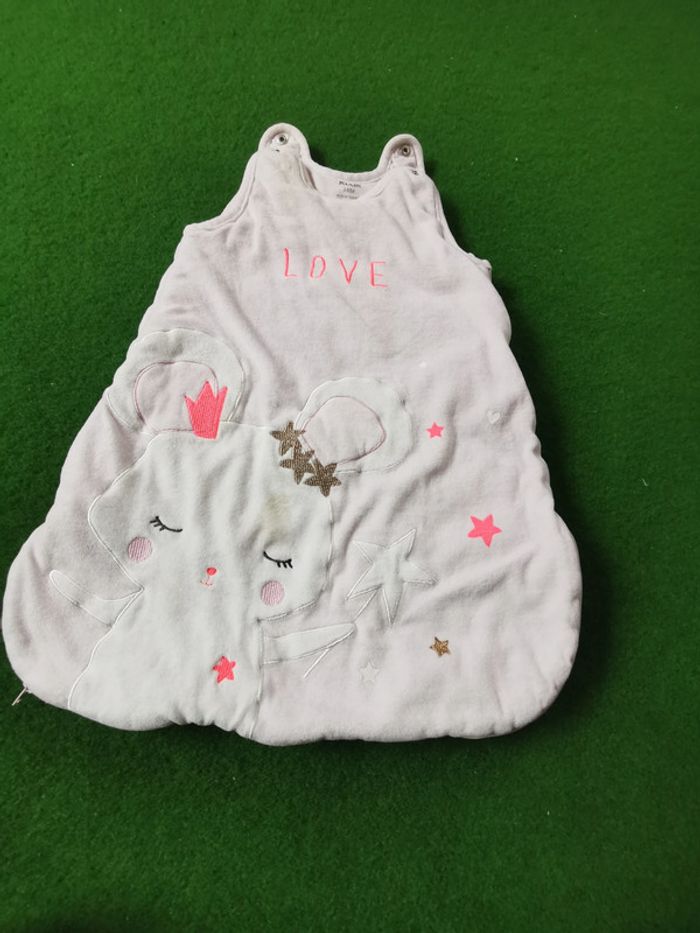 Gigoteuse rose Kiabi 0-6 mois