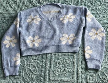 Pull tricolore fille 11 ans