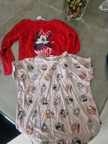 Tee shirt minnie 8 ans
