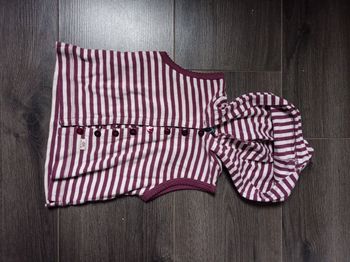 Gilet lili gaufrettes 