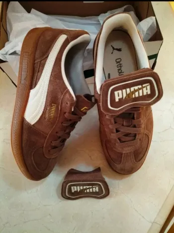 Baskets Puma Palermo couleur marron neuves
