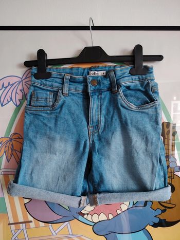 Short en jean bleu clair – Taille 8 ans