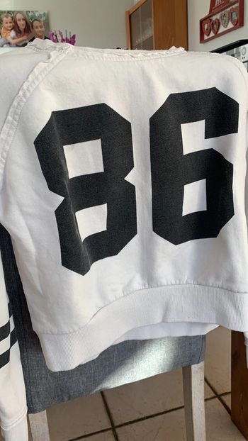 Sweat court 86  femme taille M