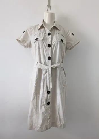 Robe chemise d'été en coton - Gerard Darel - taille 38