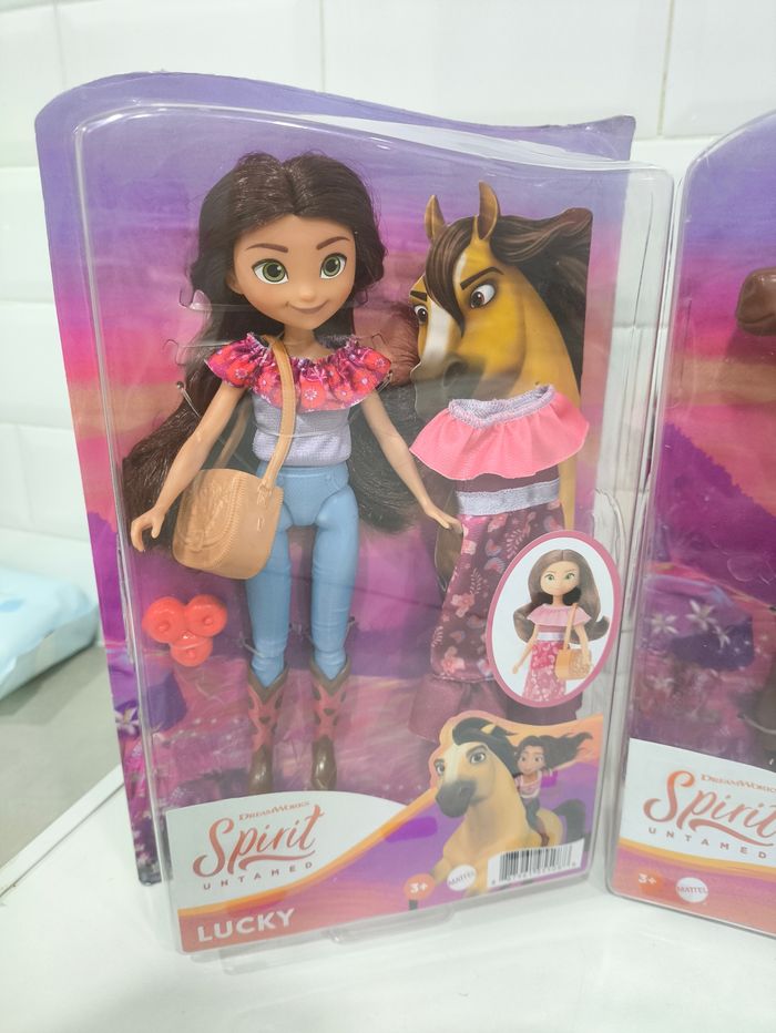 Lot Spirit 2 poupées et 1 cheval - photo numéro 3