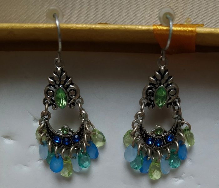 Boucles d'oreilles fantaisie - photo numéro 2