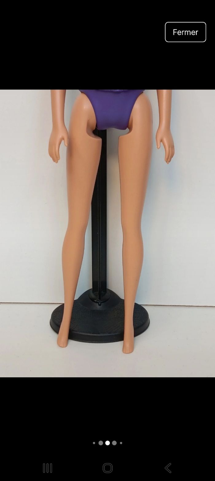 Poupée mattel barbie maillot mauve tête 2013 corp 2015 dmm06
Poupée et ensemble compris 
Socle non inclus Poupée mattel barbie maillot mauve tête 2013 corp 2015 dmm06
Poupée et ensemble compris 
Socle non inclus - photo numéro 4